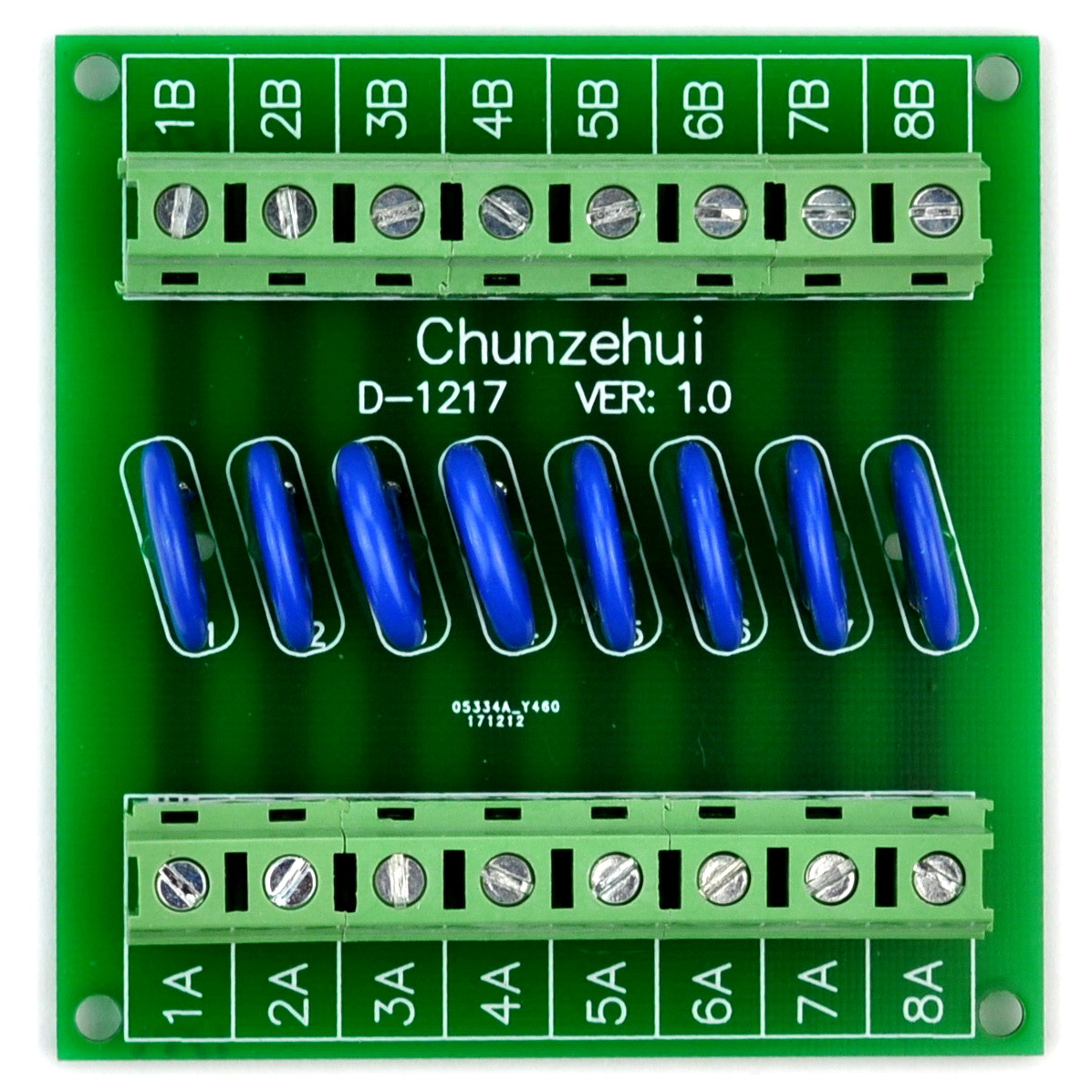 Surge Suppressor Protection SPD Board. Chunzehui 8 Channels Common 60V SIOV Metal Oxide Varistor Interface Module