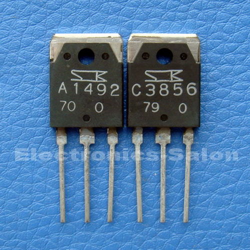 2SA1492 u0026 2SC3856 Original SANKEN Transistor