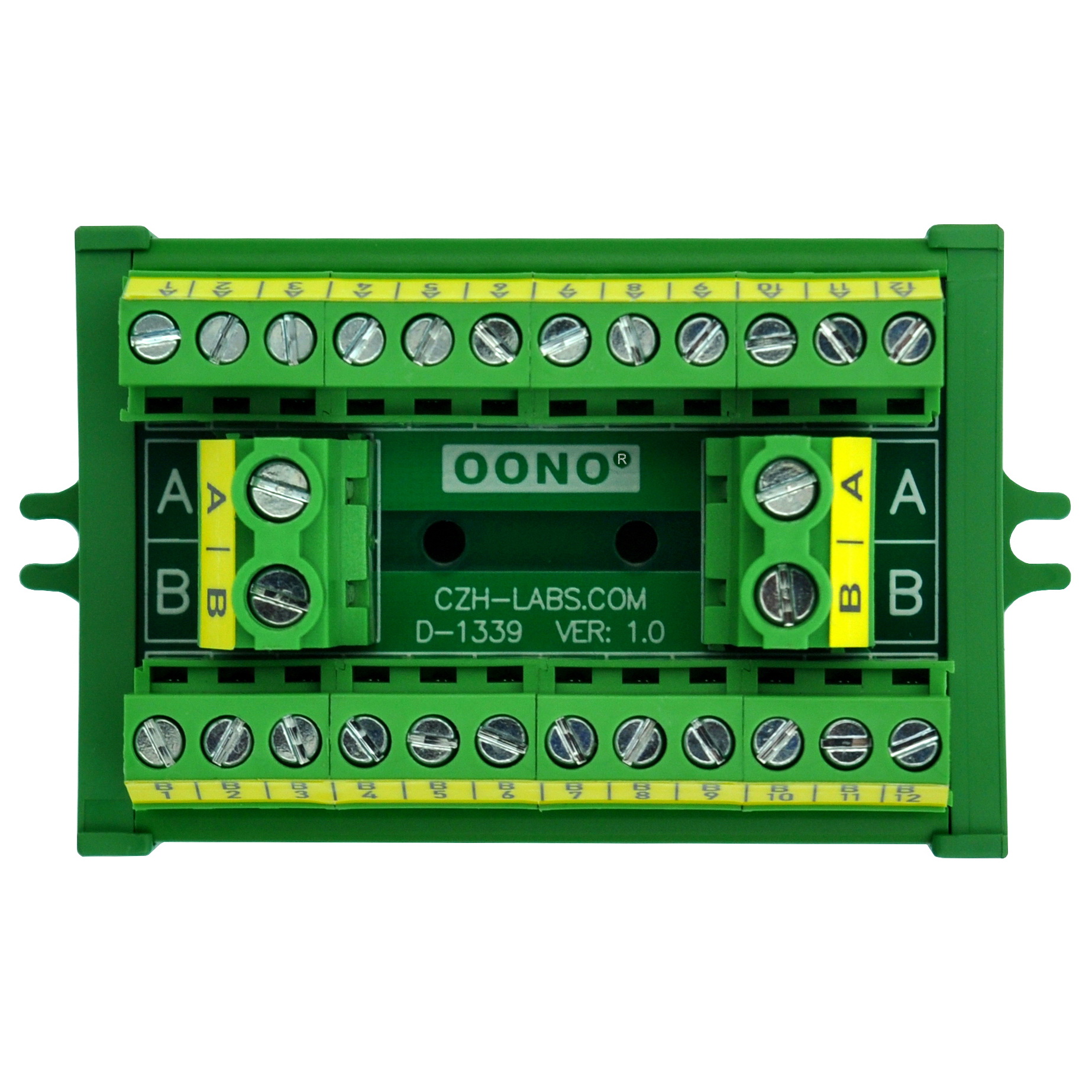 IDC14 14-Pin Connector Signals Breakout Board Screw terminals Din 